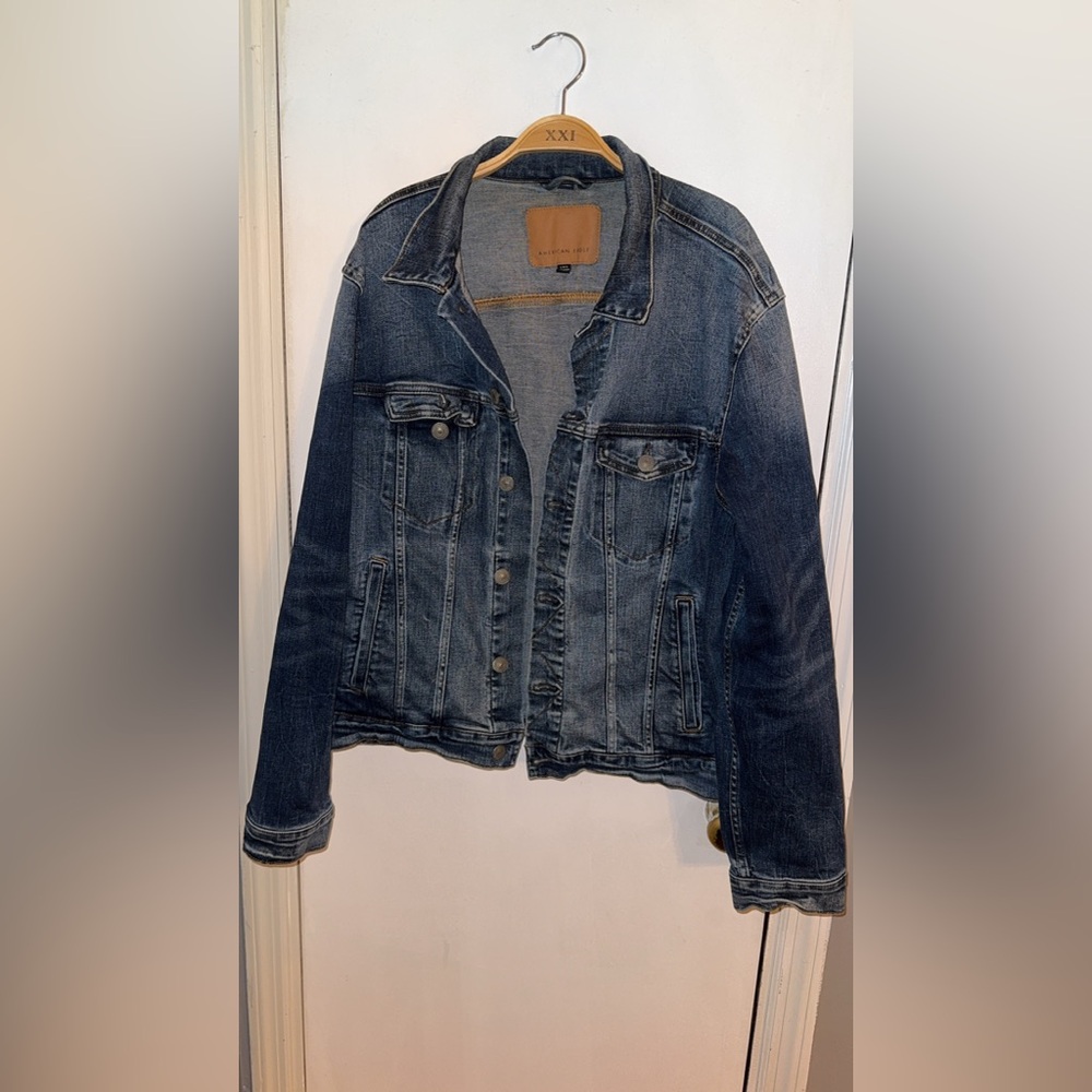 American Eagle Outfitters Blue Jean Jacket Classic Style